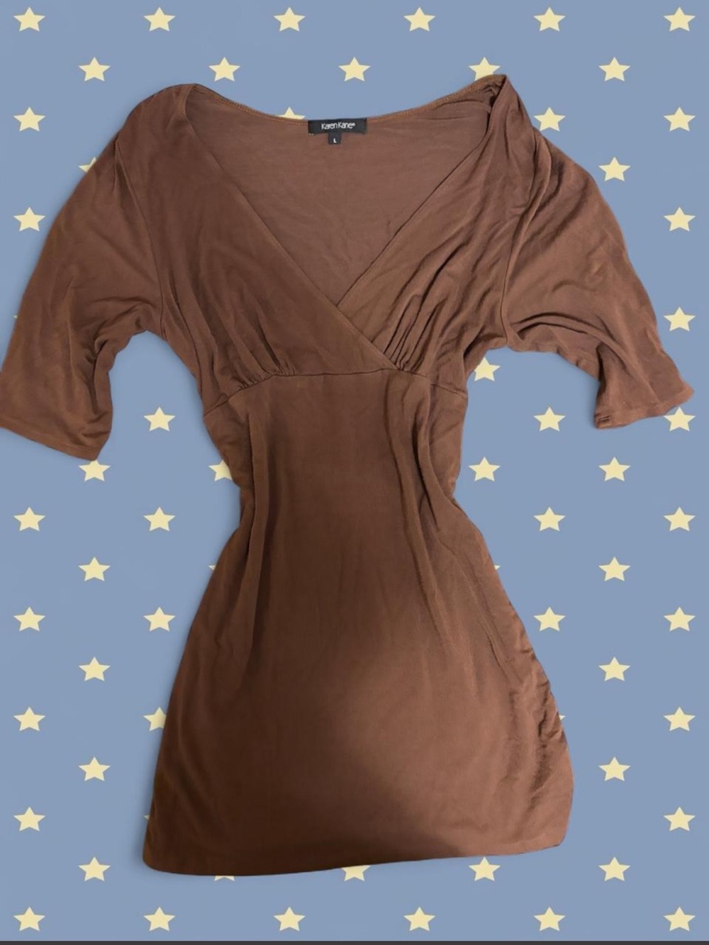 Karen Kane Brown Short Dress